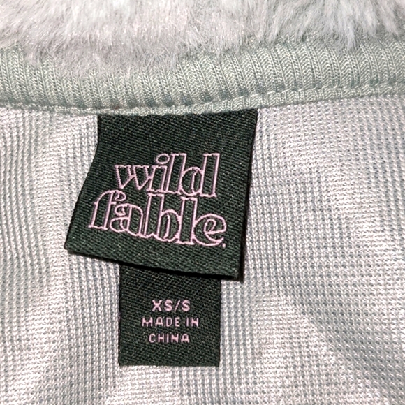 Light Blue Wild Fable zip up, size XS/S - Picture 6 of 6